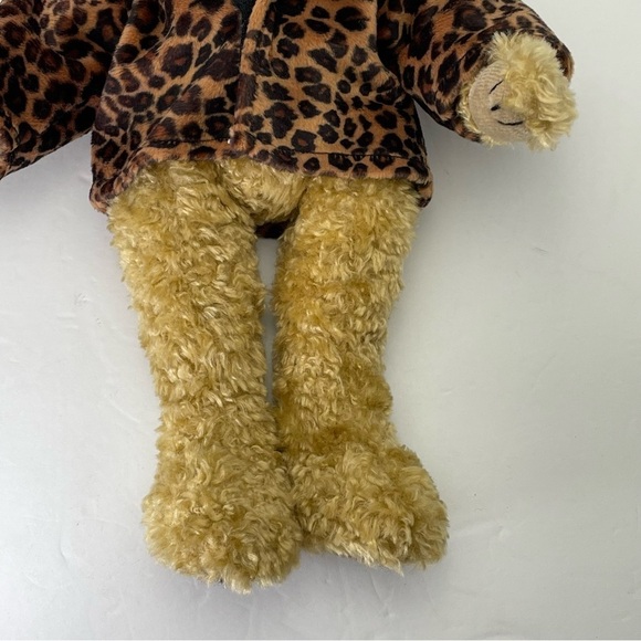 Isabella Leopard Print Jacket and Hat 13” Bear Ty 1993 - Picture 9 of 13